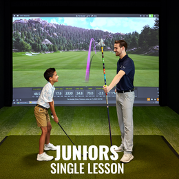 Junior Ages 13-18 years Single Golf Lesson
